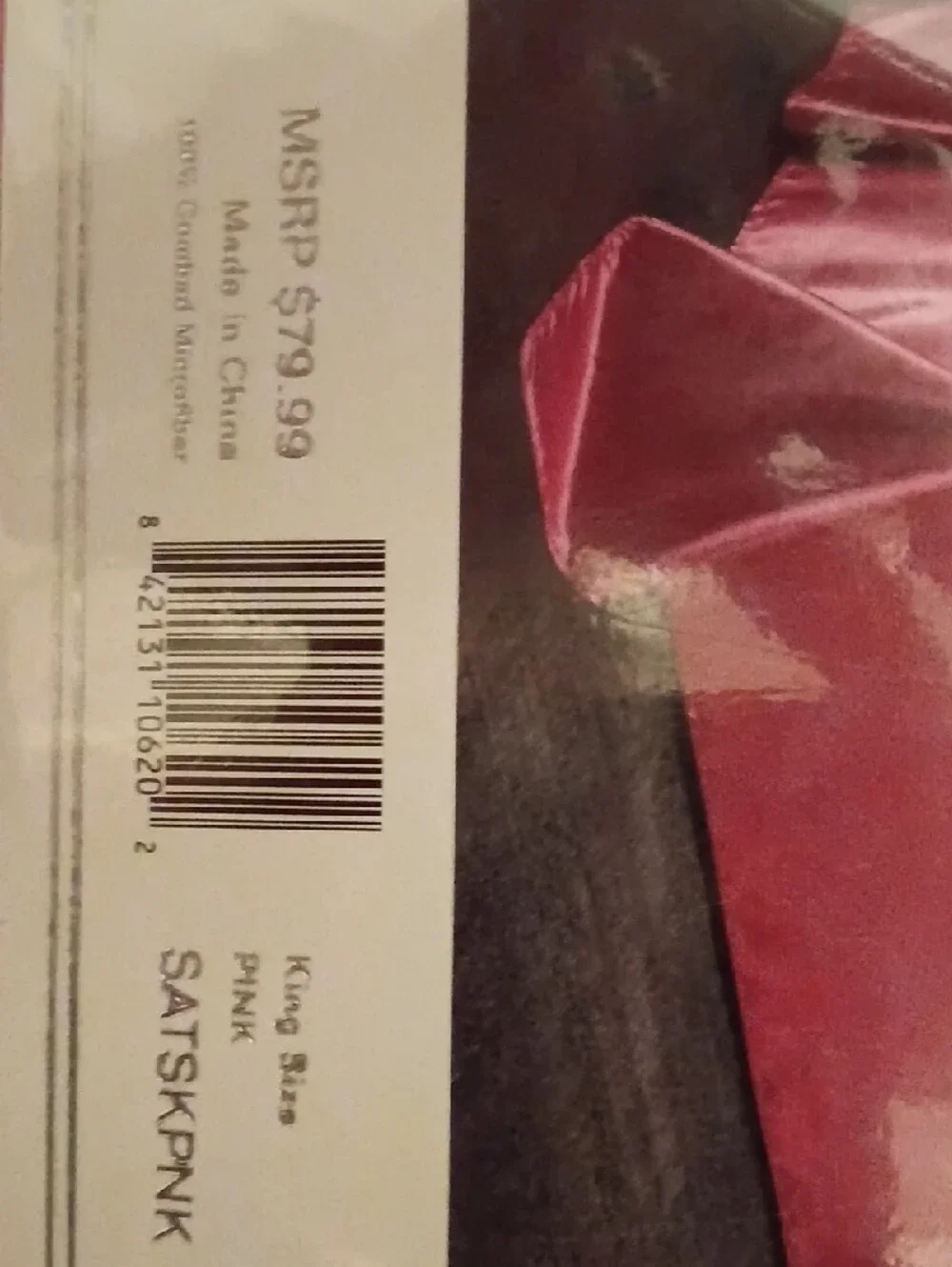PINK Victoria's Secret Hot Pink Bedding Sheet Set